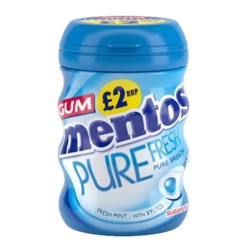 MENTOS GUM PURE FRESH FRESH MINT PMP £2.00 70G
