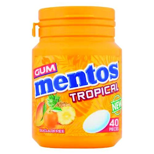 MENTOS GUM TROPICAL 40 PIECES 56G