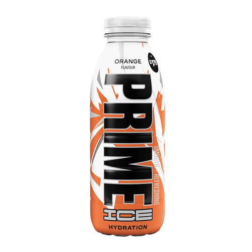 PRIME HYDRATION ICE ORANGE PET PMP £1.79 500ML