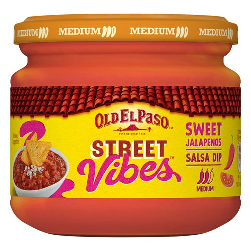 OLD EL PASO SALSA DIP STREET VIBES SWEET JALAPENO 335G