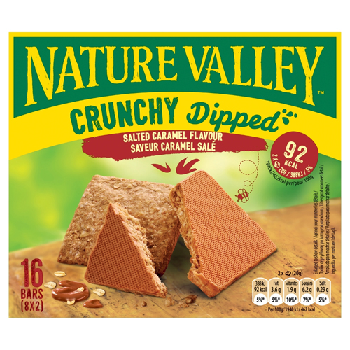 NATURE VALLEY CRUNCHY SALTED CARAMEL 8PK