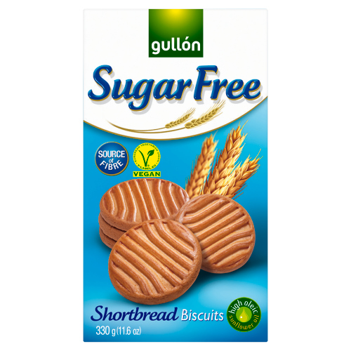 GULLON SUGAR FREE SHORTBREAD COOKIES 330G