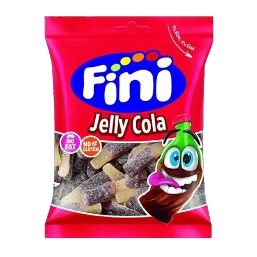 FINI HALAL CLEAR JELLY COLA BRILLO BAG 75G