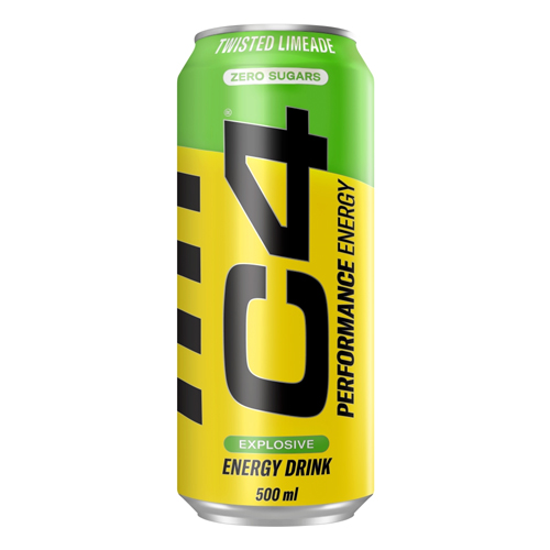 C4 ENERGY TWISTED LIMEADE 500ML