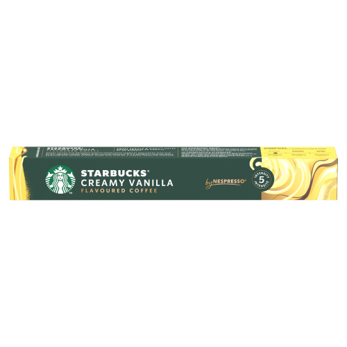 STARBUCKS NESPRESSO CREAMY VANILLA FLAVOURED COFFEE 10CAP 51G
