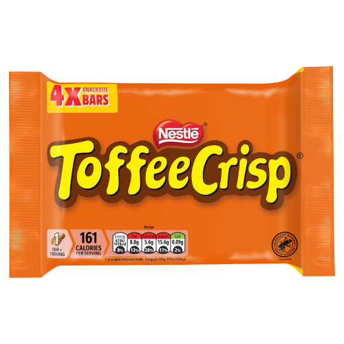 TOFFEE CRISP 4PK 124G