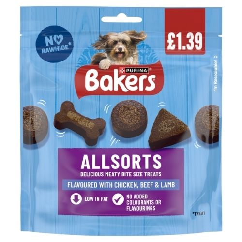BAKERS ALL SORTS PMP £1.39P 98G
