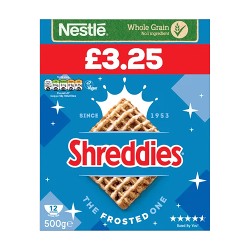 FROSTED SHREDDIES PMP £3.25 500G