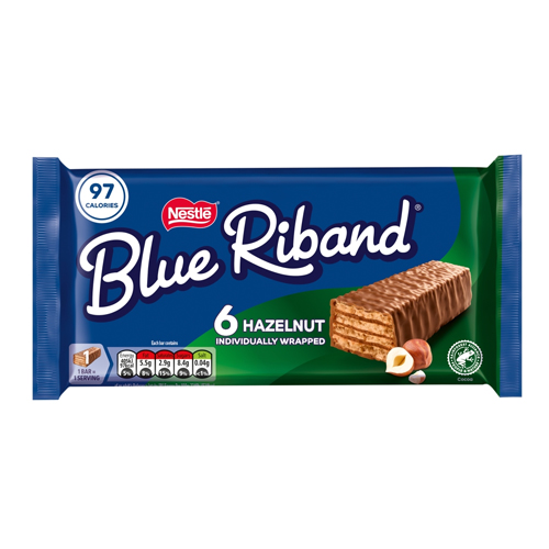 BLUE RIBAND HAZELNUT 6PK 108G