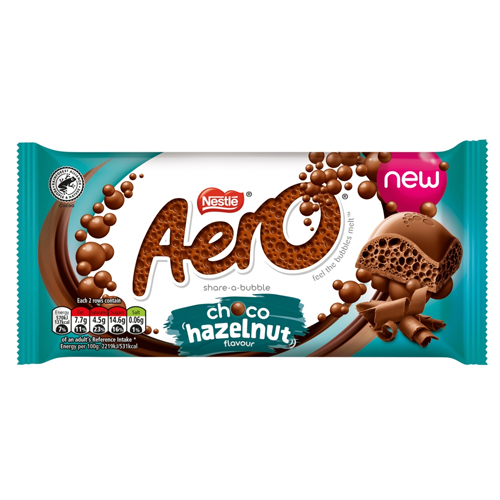 AERO BLOCK HAZELNUT 90G