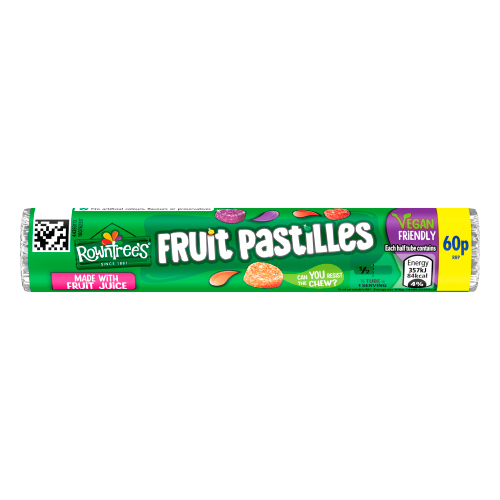 ROWNTREE'S FRUIT PASTILLES PMP 60P 48G
