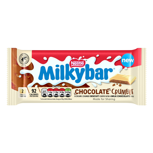 MILKYBAR WHITE CHOCOLATE BISCUIT 84G