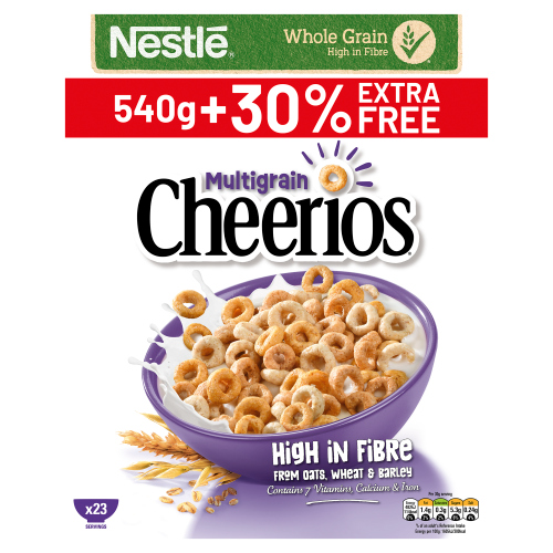 CHEERIOS MULTIGRAIN BREAKFAST CEREAL 700G