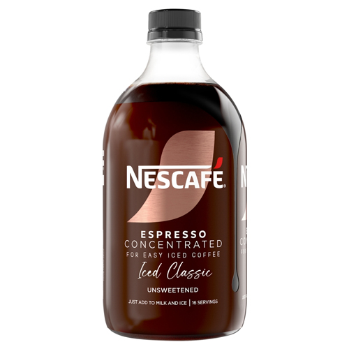 NESCAFE ICED COFFEE ESPRESSO CONCENTRATED UNSWEETENED 500ML