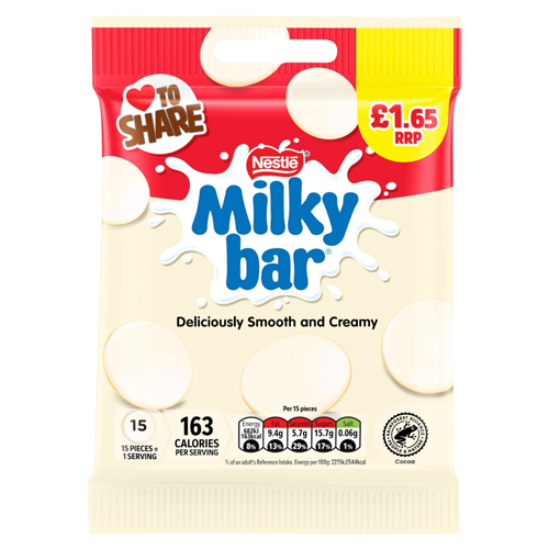 MILKYBAR GIANT BUTTONS PMP £1.65 85G