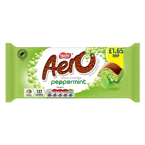AERO GIANT PEPPERMINT BLOCK PMP £1.65 90G