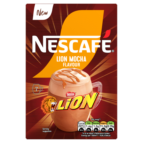 NESCAFE MOCHA LION 7SAC 140G-AVAILABLE IN SEPTEMBER
