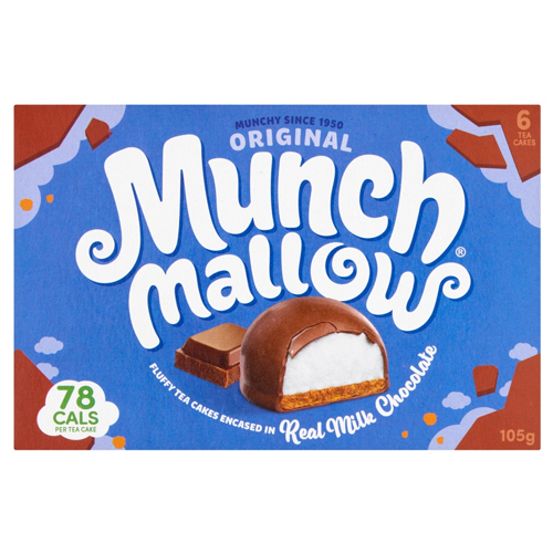 MUNCHMALLOW MILK CHOC 24X105G