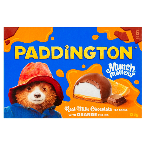 MUNCHMALLOW PADDINGTON ORANGE 128G