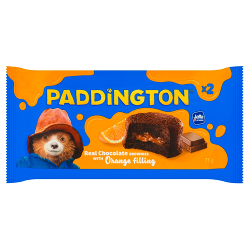 MUNCHMALLOW PADDINGTON ORANGE BROWNIES 28X 75G