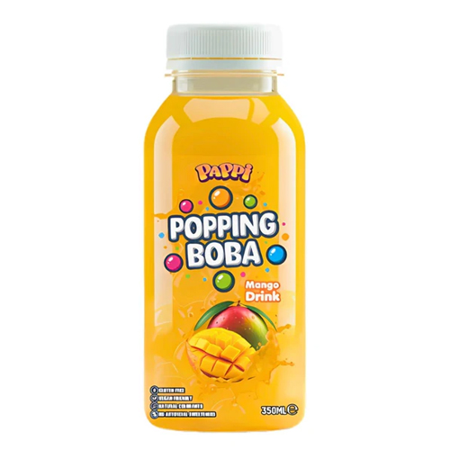 PAPPI MANGO POPPING BOBA 350ML