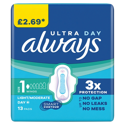 ALWAYS ULTRA NORMAL WINGS PMP £2.69 13S