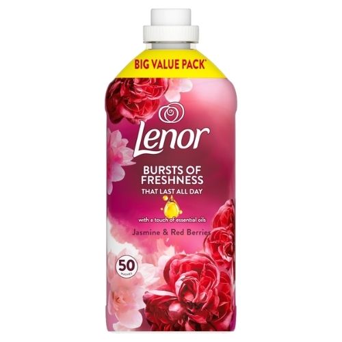LENOR FABRIC CONDITIONER 50 W RUBY JASMINE & RED BERRIES 1.65L
