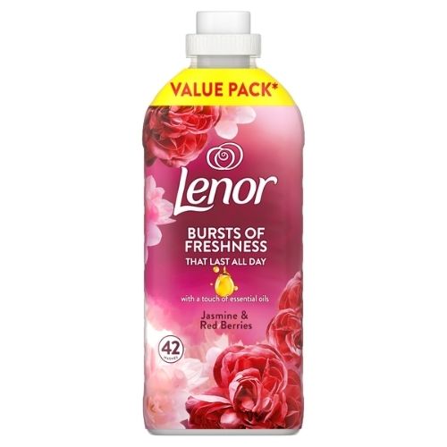 LENOR FABRIC CONDITIONER RUBY JASMINE & RED BERRIES 42W 1.38L