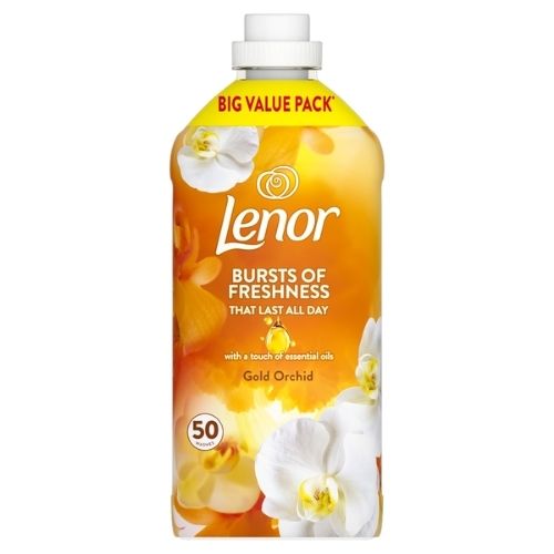 LENOR FABRIC CONDITIONER 50 W GOLD ORCHID 1.65L