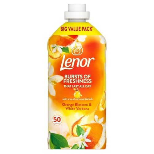 LENOR FABRIC CONDITIONER 50 W CITRUS & WHITE VERBENA 1.65L