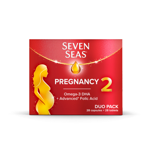 SEVEN SEAS PREGNANCY, SUPPLEMENT WITH OMEGA-3 DHA 28S