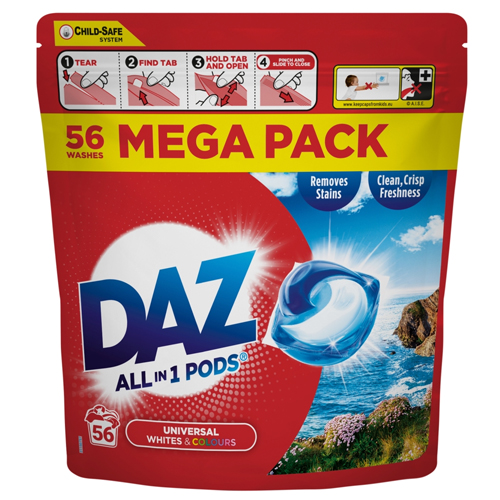 DAZ LAUNDRY PODS 56W