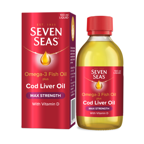 SEVEN SEAS MAX STRENGTH COD LIVER OIL 100ML
