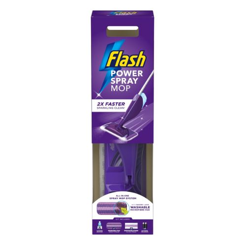 FLASH POWERSPRAY MOP STARTER KIT  WASHABLE1S