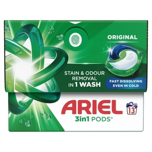 ARIEL ORIGINAL ALL IN 1 PODS WASHING LIQUID 13W