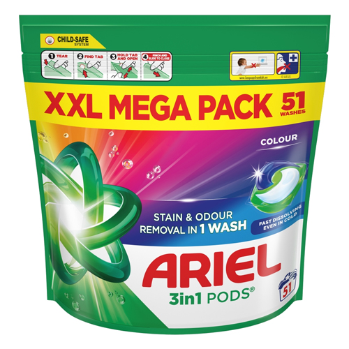 ARIEL ALL IN 1 PODS COLOUR 51W