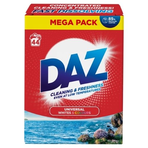 DAZ WASHING POWDER WHITES & COLOURS 44W 2.2KG