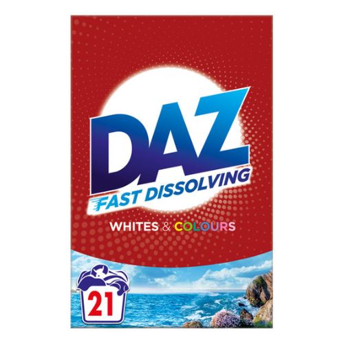 DAZ WASHING POWDER WHITES & COLOURS 21W 1.05KG