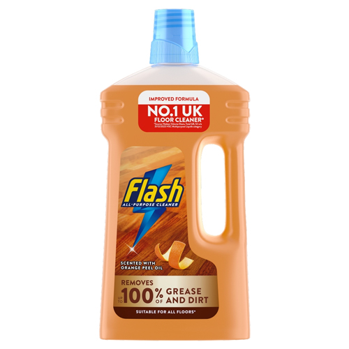 FLASH ALL PURPOSE LIQUID WOOD ORANGE 1L