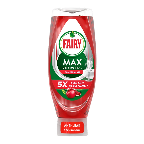 FAIRY MAX POWER WASHING UP LIQUID POMEGRANATE 660ML