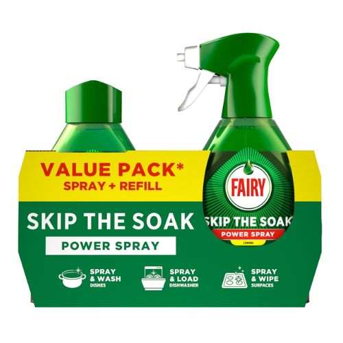 FAIRY SKIP THE SOAK STARTER PACK 1.3L LEMON