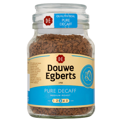 DOUWE EGBERTS PURE DECAF MEDIUM ROAST INSTANT COFFEE 95G
