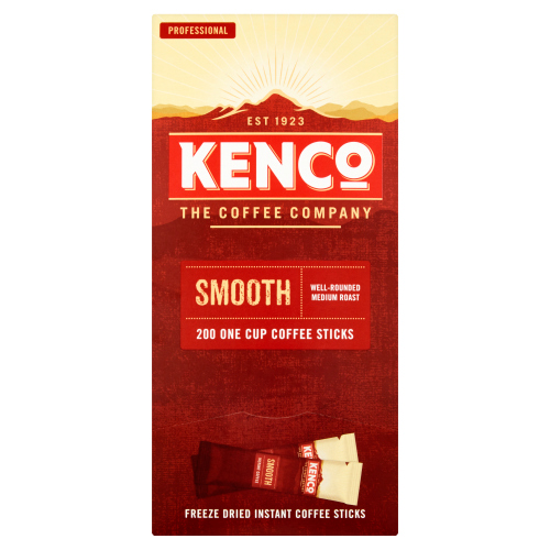 KENCO SMOOTH ONE CUP COFFEE 200 STICKS 360G