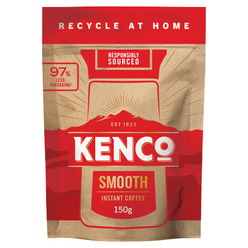 KENCO SMOOTH INSTANT COFFEE PAPER REFILL 150G