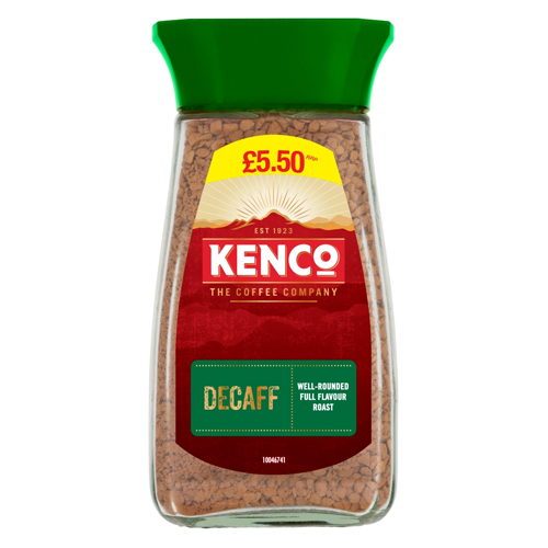 KENCO DECAF INSTANT COFFEE PMP £5.50 100G
