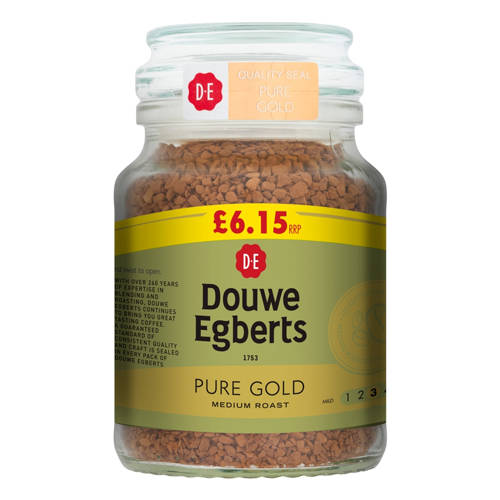 DOUWE EGBERTS PURE GOLD MEDIUM ROAST PMP £6.15 95G