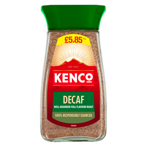 KENCO DECAF INSTANT COFFEE PMP £5.85 100G