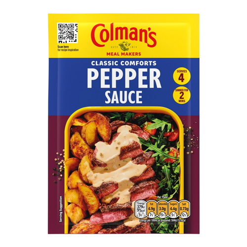 COLMAN'S PEPPER SAUCE MIX 40G
