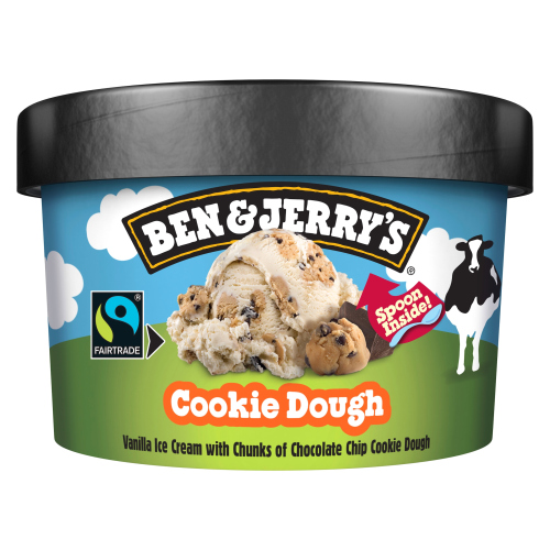 BEN & JERRY'S  ICE CREAM COOKIE DOUGH 100ML