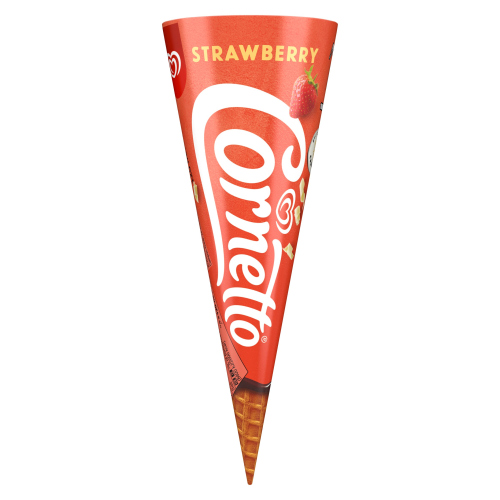 CORNETTO  ICE CREAM CONE STRAWBERRY 120ML